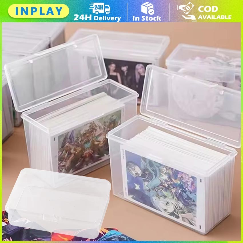 Kotak Plastik Kartu Poker / Wadah Penyimpanan Kartu Remi / Kotak Penyimpanan Kartu Foto Selebriti St