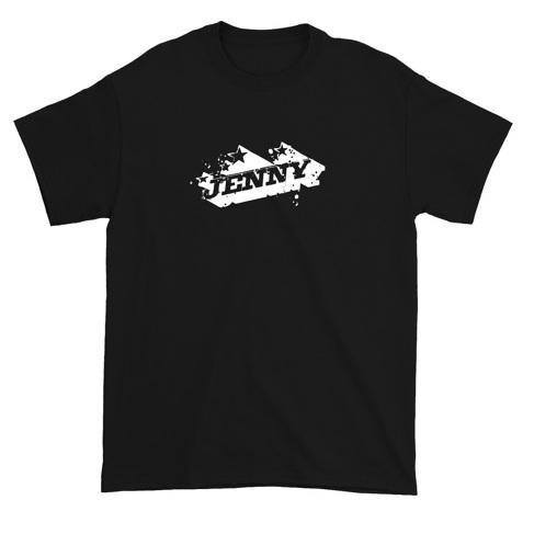 Tshirt MATA PISAU x JENNY Logo Crew-neck fashion unisex T-shirt Menswear Top Kaos Baju Pria Atasan