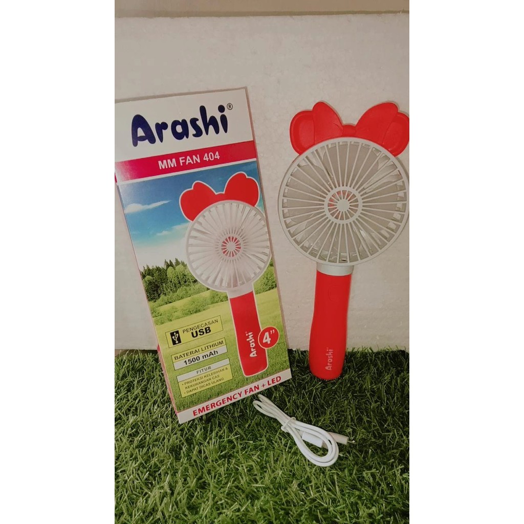 KIPAS ANGIN GENGGAM/MINI FAN USB ARASHI