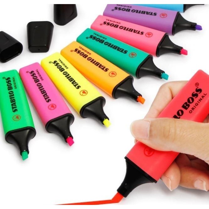 

Stabilo Boss / Highlighter colours boss - Merah