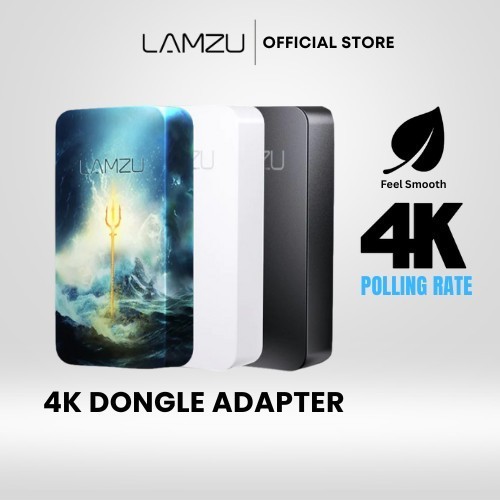 Lamzu Adapter 4k Dongle Receiver Polling Rate Add on for Lamzu Mouse