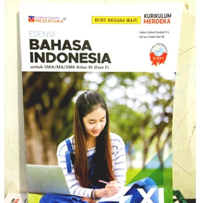 

bahasa Indonesia sma kelas 11 riset kurikulum merdeka mediatama