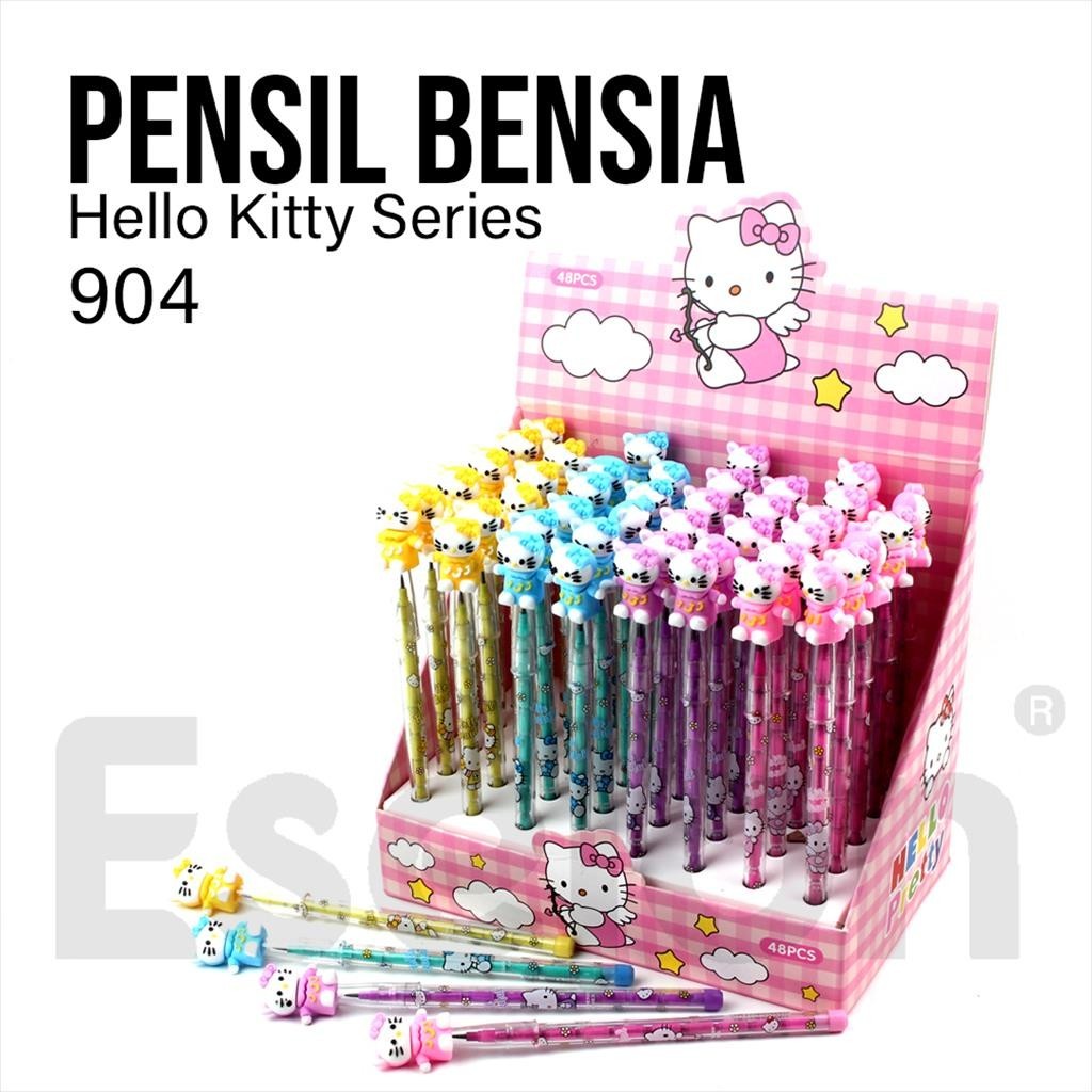 

[ES.JKT] 1pc Pensil Bensia Fancy /Pensil sambung susun / Pensil Karakter