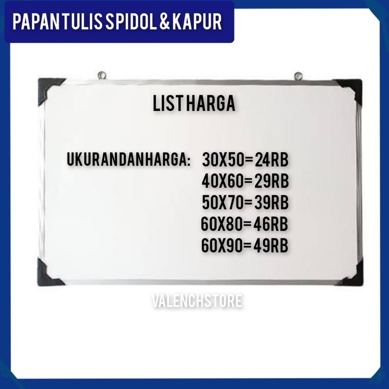 

[PROMO DISKON 50%] Papan Tulis 60X90cm Spidol dan Kapur Whiteboard / Blackboard Ukuran 60X90 [PALING MURAH BISA COD]