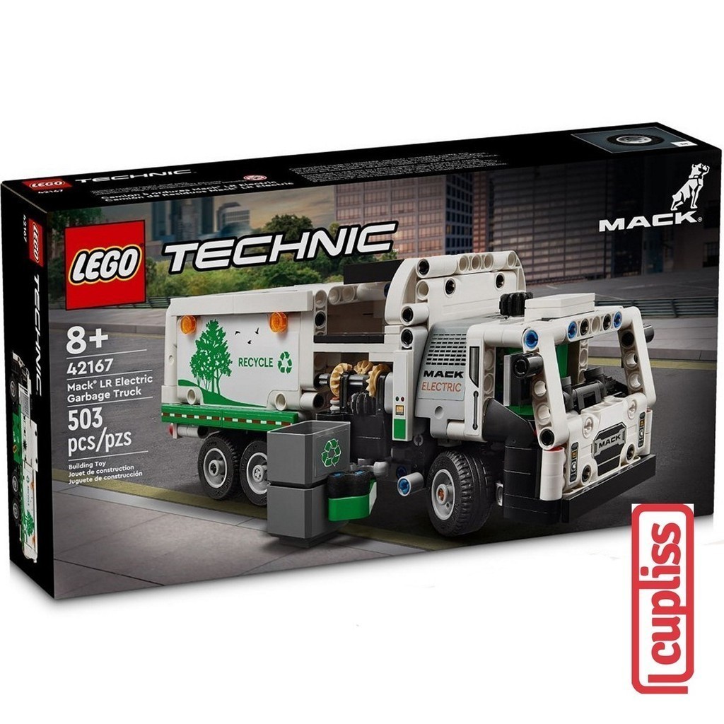 LEGO Original Technic 42167 Mack LR Electric Garbage Truck Cupliss KG