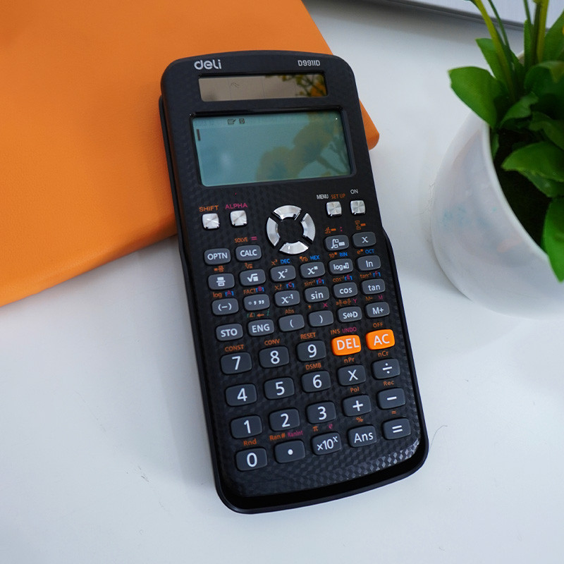 

Kalkulator Ilmiah / Scientific Calculator Deli 552 Fungsi - CD991ID