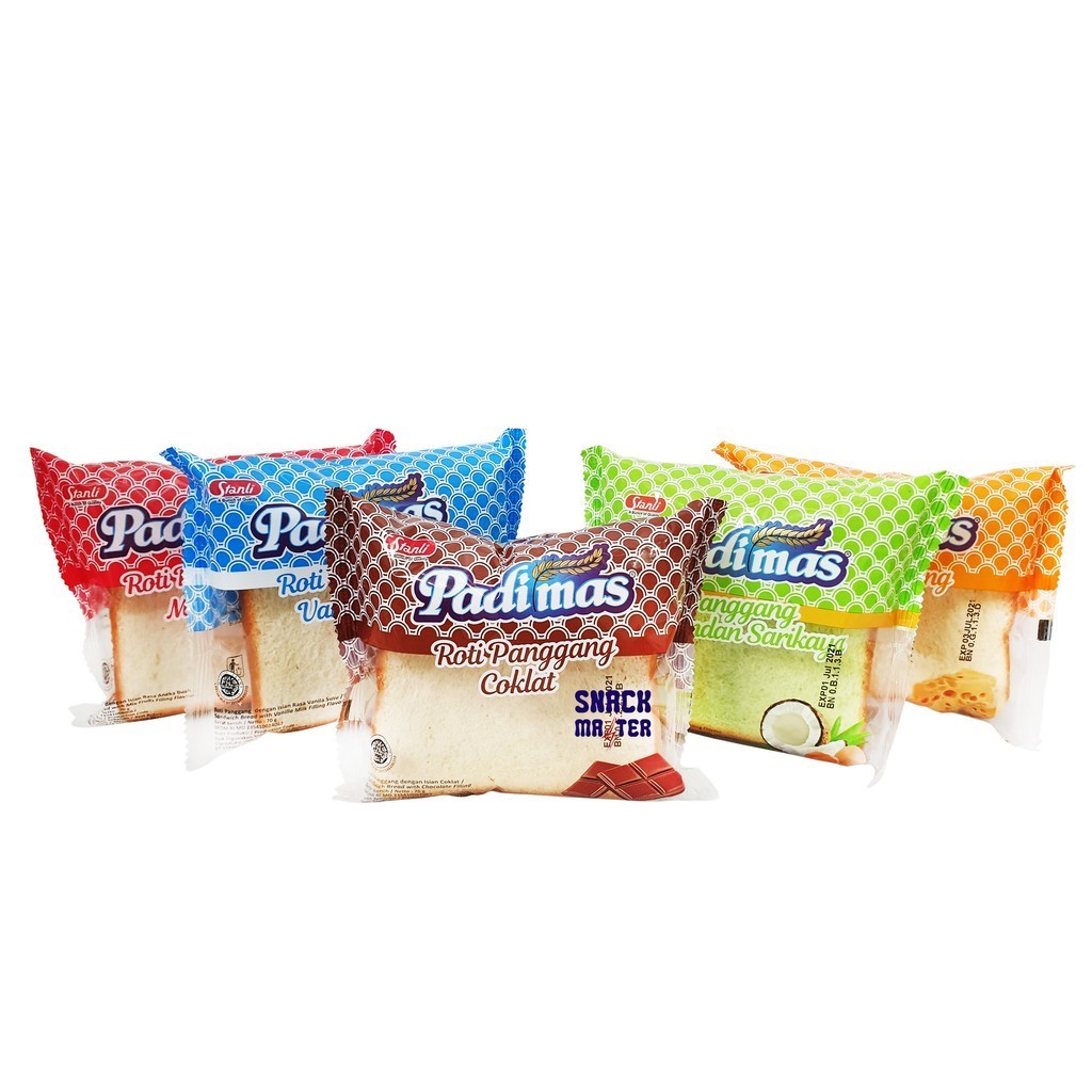 

Padimas Roti Panggang Aneka Rasa - Netto 70 gr - JSF
