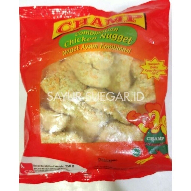 

nugget ayam champ 250gr