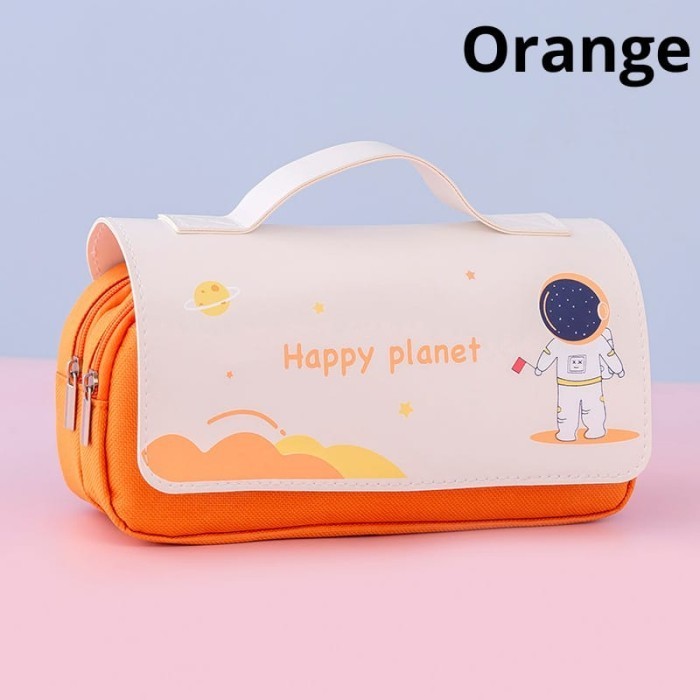 

PROMO!! -Tempat pensil anak laki dan perempuan Pencil case kotak pensil lucu - Biru