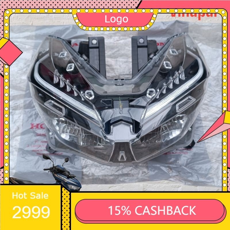 reflektor lampu depan assy honda vario 125 new 2023 k2V