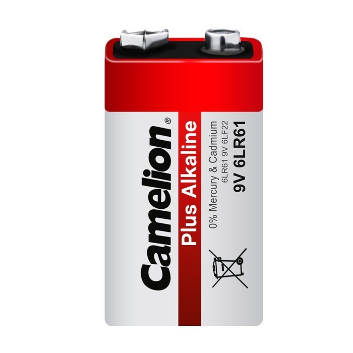 Baterai Camelion Alkaline 9V Battery Camelion 9V Alkaline Kotak - NM