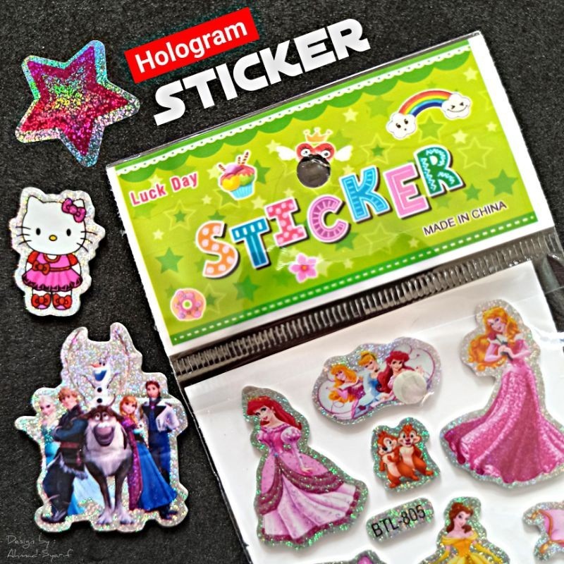 

10 BIJI STIKER EMBOS TIMBUL KARAKTER - MAINAN ANAK STICKER GAMBAR TEMPEL