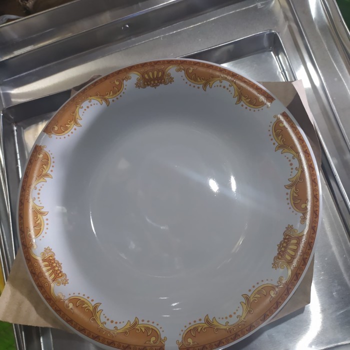 piring keramik motif (1lusin)