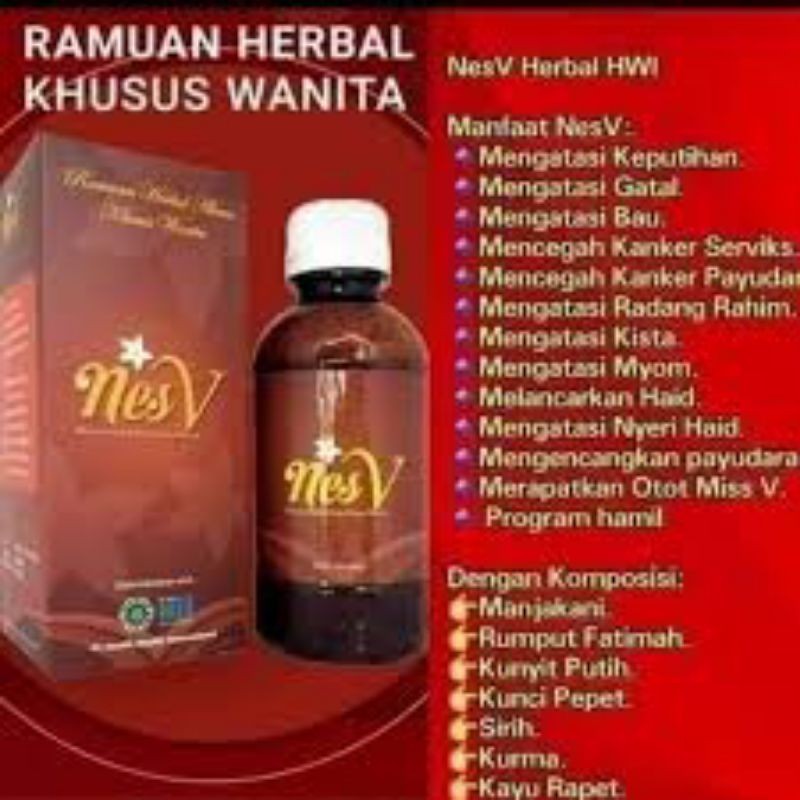 

NES V MADU HERBAL KESEHATAN KEWANITAAN 100%ASLI ORIGINAL