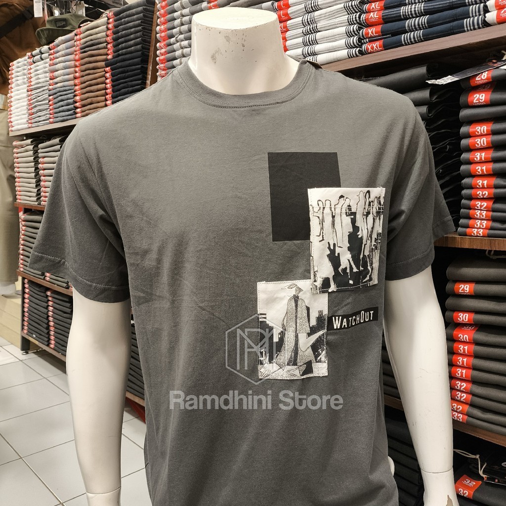 WATCHOUT Jeans Kaos Pria JK402540023 1223