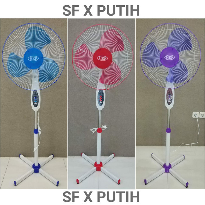 STAND FAN HRK 605J | Kipas Angin Berdiri HRK F 605J Kapasitas 55 Watt