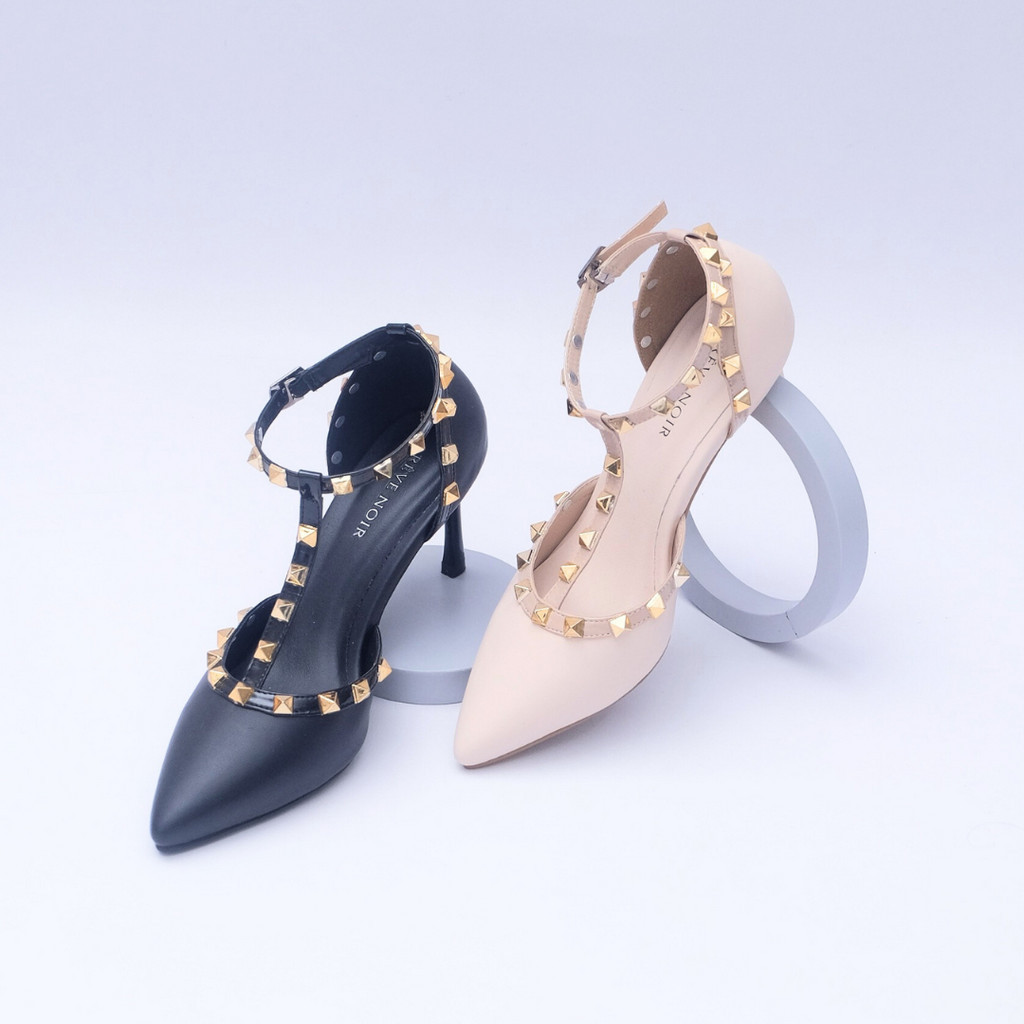 REVE NOIR Selynee Sepatu Wanita Heels Hak 7 cm