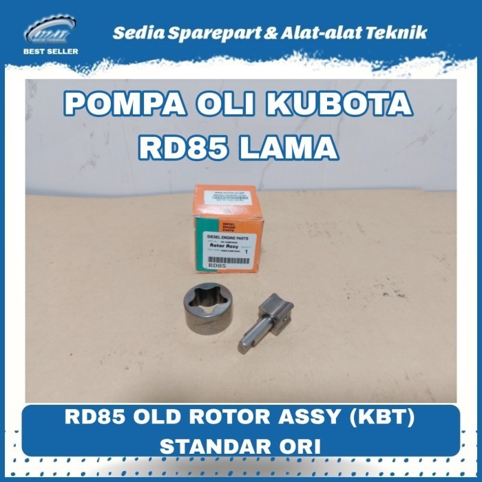 POMPA OLI KUBOTA RD85 LAMA ROTOR ASSY KBT RD85 OLD