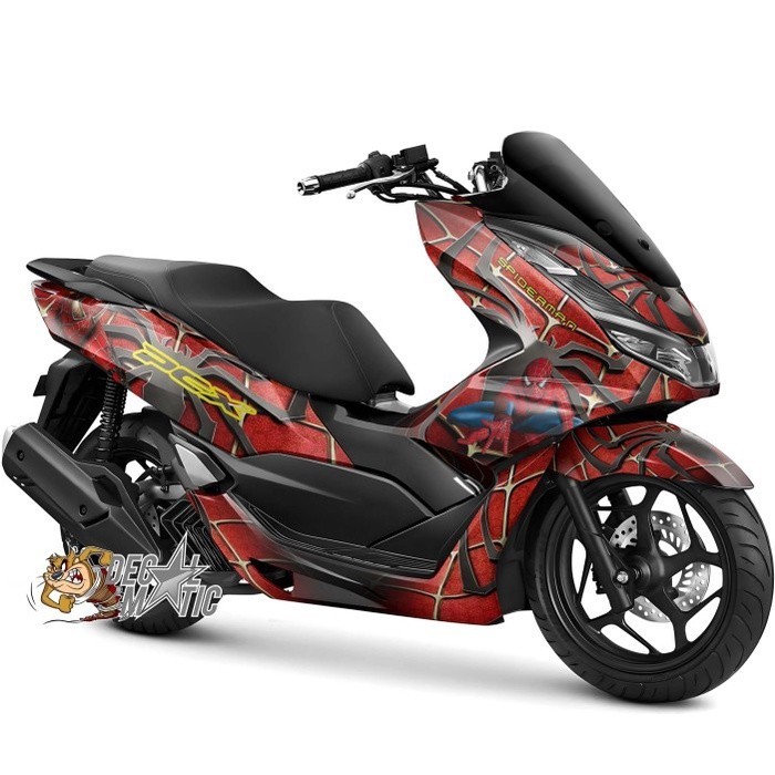 Stiker PCX Full Body - Decal Full Body Motor Honda PCX 150  PCX 160 Spiderman