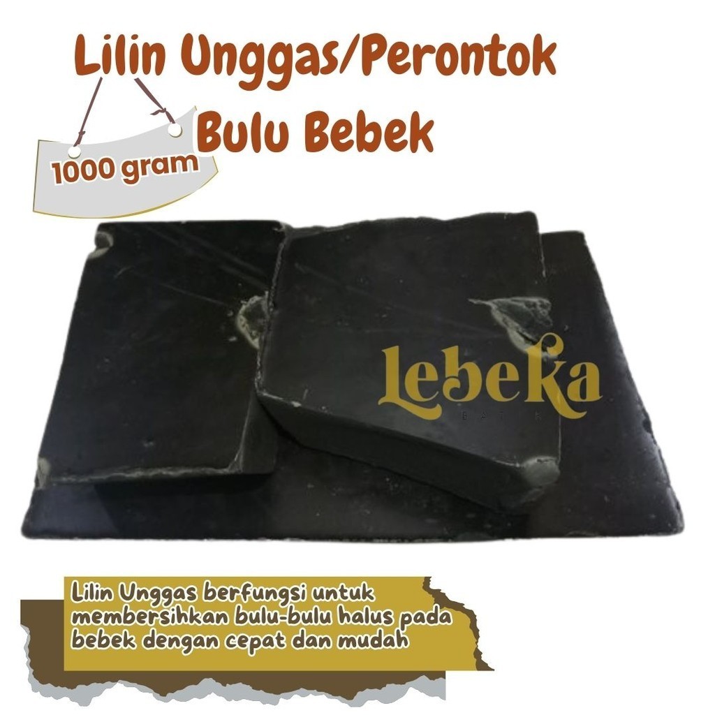 Malam Lilin SONGKA GROSIR Perontok Bulu Bebek/ Lilin Unggas 1000 gram