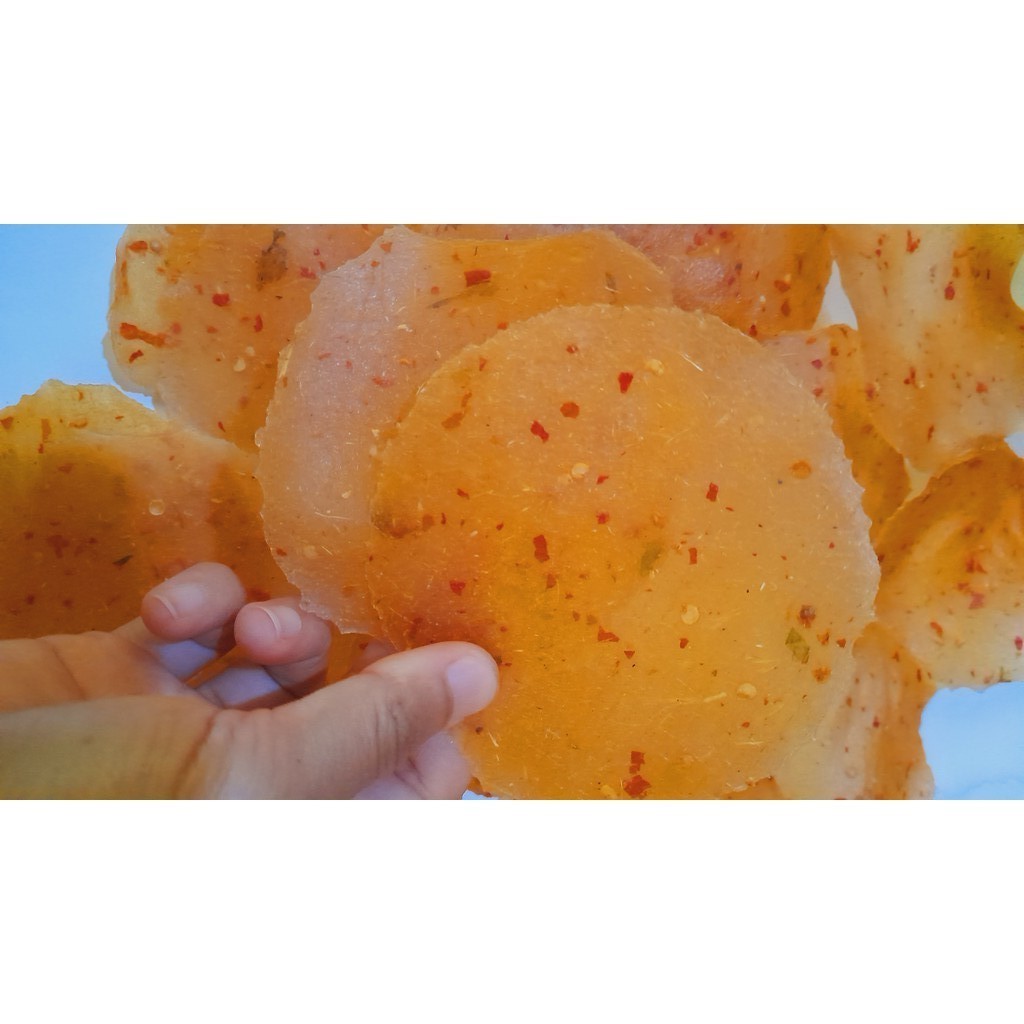 

Krupuk Sermier | Kerupuk Samiler Sermier Cap Jempol Mentah | Krupuk Miler *