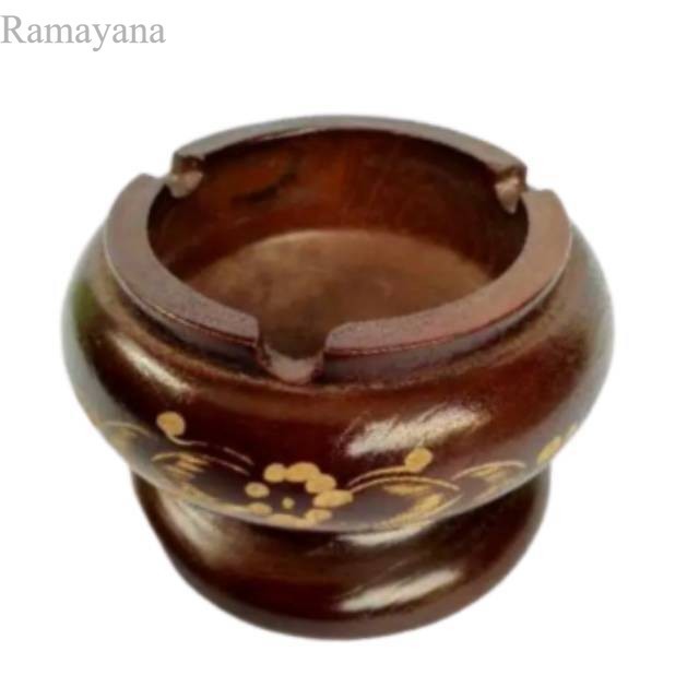 

Asbak Kayu Cukit (Ukir) Ukuran 10 X 10 Cm - Pajangan Dekorasi Rumah Murah