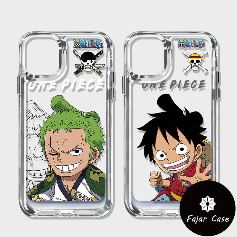 Casing ponsel One Piece Luffy cocok untuk OPPO A58 A78 A5s A7 A12 A15s A16e A11k A17k A53 A33 A54 A57 A77s A74 A95 A78 A92 A52 A98 Reno 4F A93 5F A94 6 7Z 8Z 8T 10 Pro+ 4G 5G