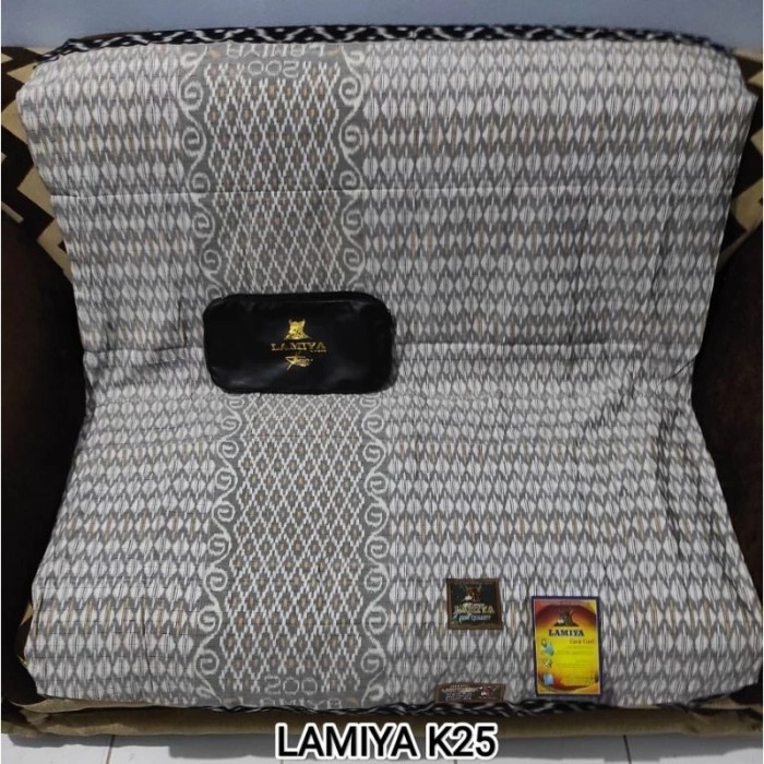 Sarung Lamiya Kawung Mesres Jahit Tengah