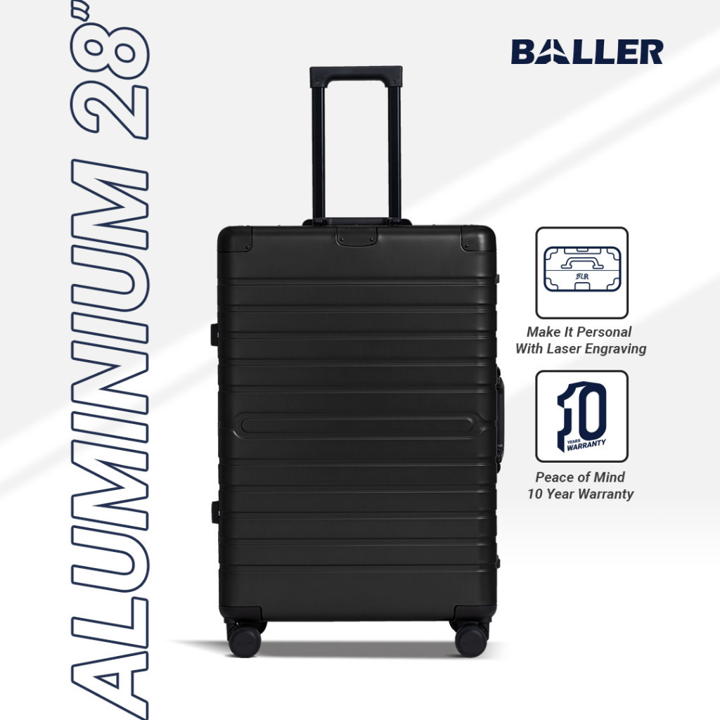 BALLER - Koper Baller Aluminium 28 inch - Black