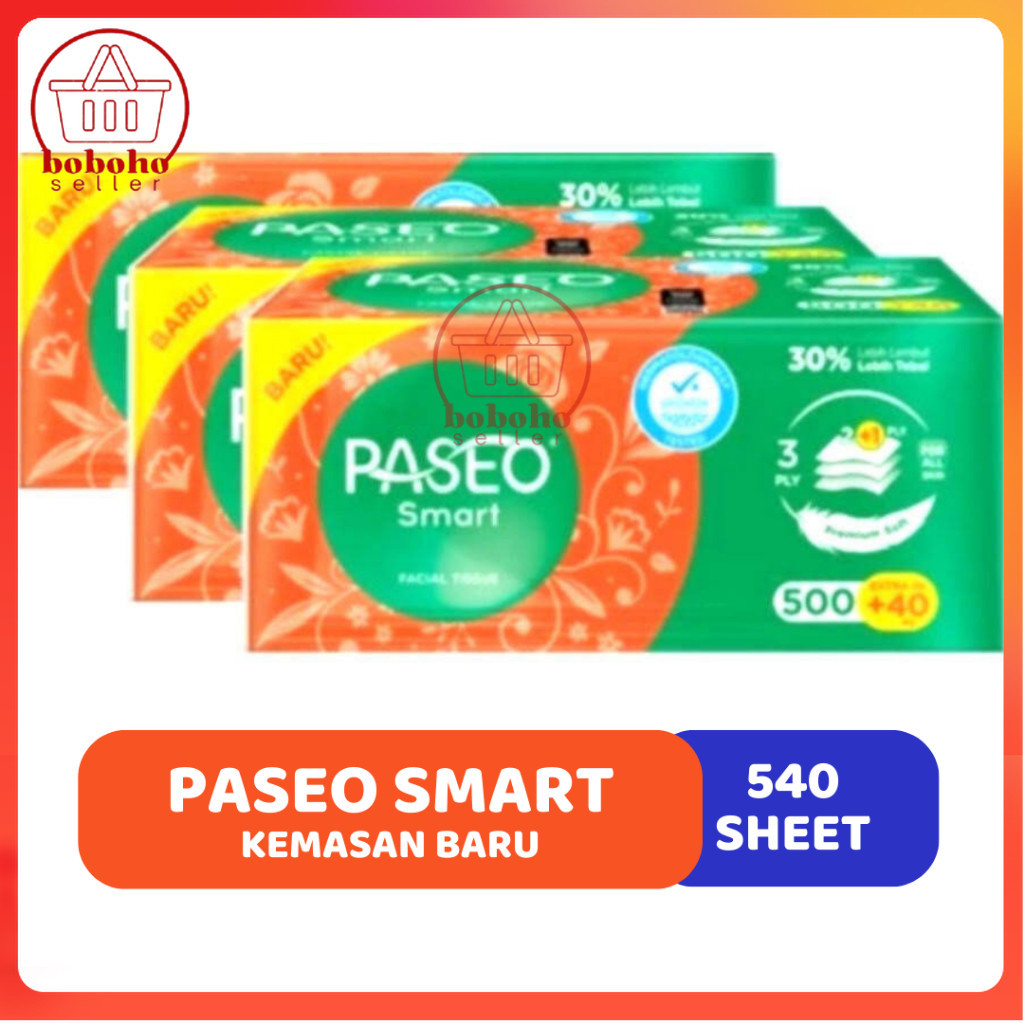 Tissue Wajah Paseo Kemasan Baru 540s Tisu Nice Tissu Jolly Tisue Fusia Peony 250 Sheet