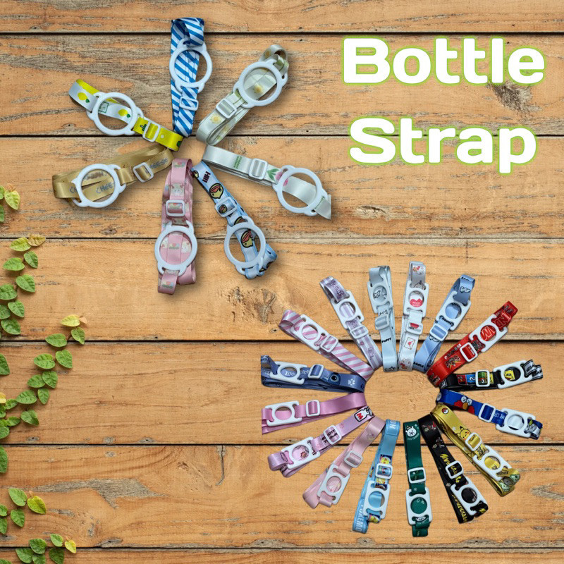 Tali Strap Botol Minum Gantungan Selempang Anak dan Dewasa Karakter Lucu