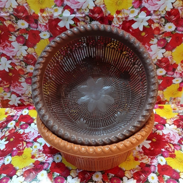 

kalo 01 kecil cappucino / bakul nasi / kalo tiris sayur