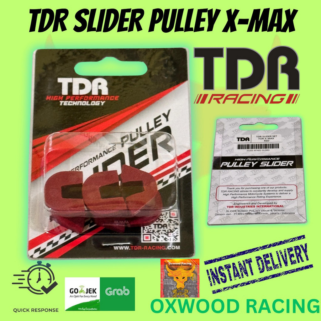 TDR Slider XMAX Slider Pulley Rumah Roller Original TDR Slide Piece