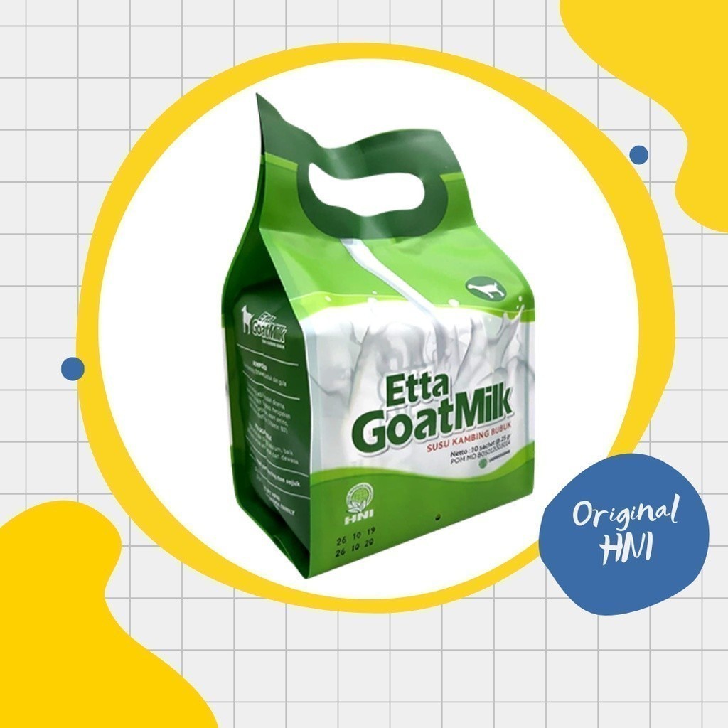 

TERMURAH ETTA GOAT MILK HNI HPAI EXP 2025 HBL PST
