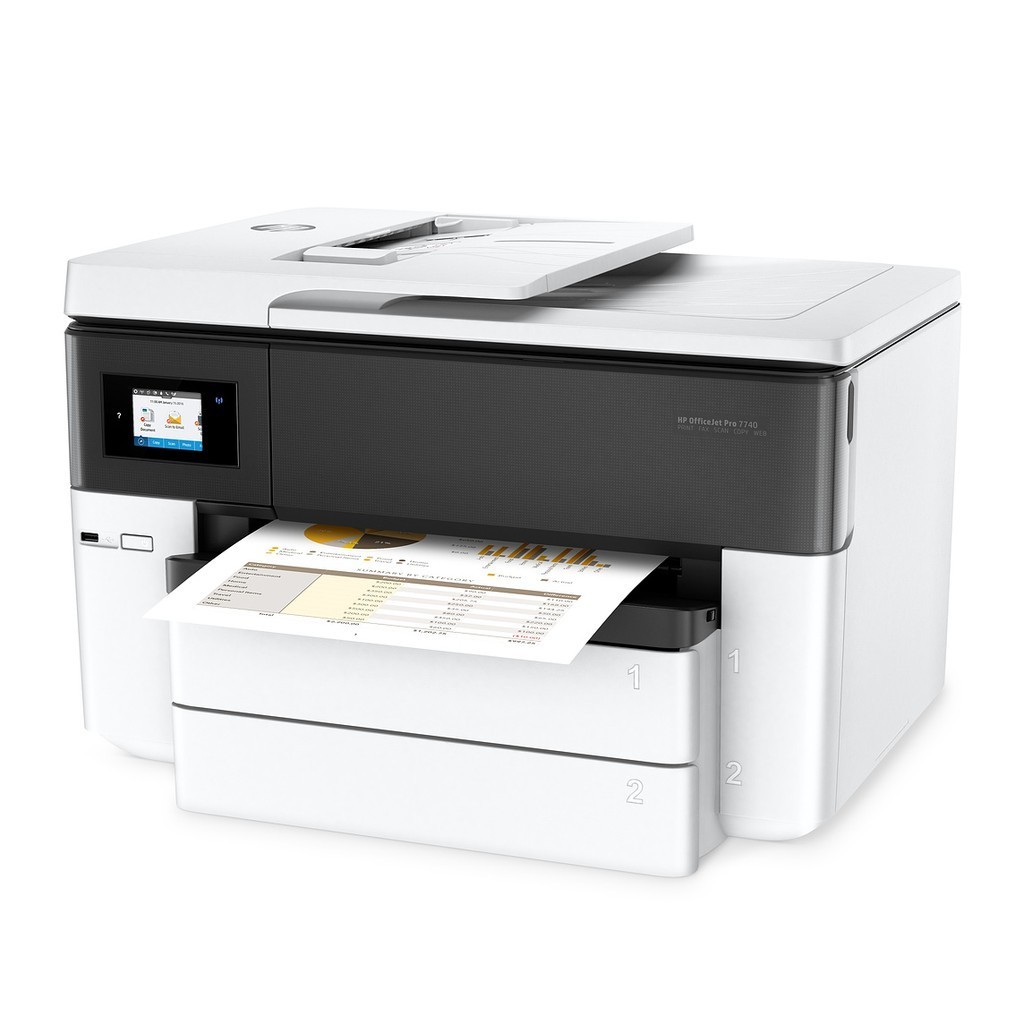 Printer HP Officejet Pro 7740 A3 Printer A3 MURAH Garansi Resmi