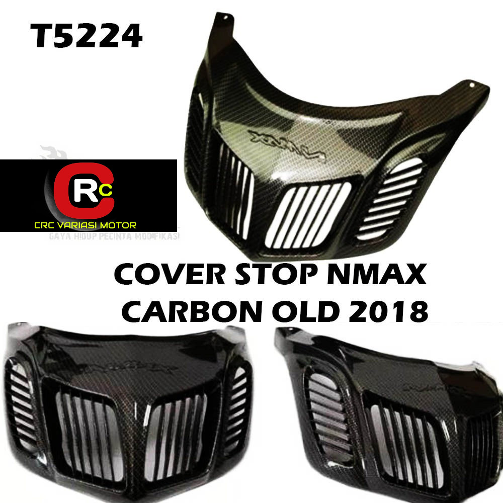 #CRC# COVER STOP LAMP YAMAHA NMAX OLD 2018 ABS KARBON COSTUM CELUP VARIASI