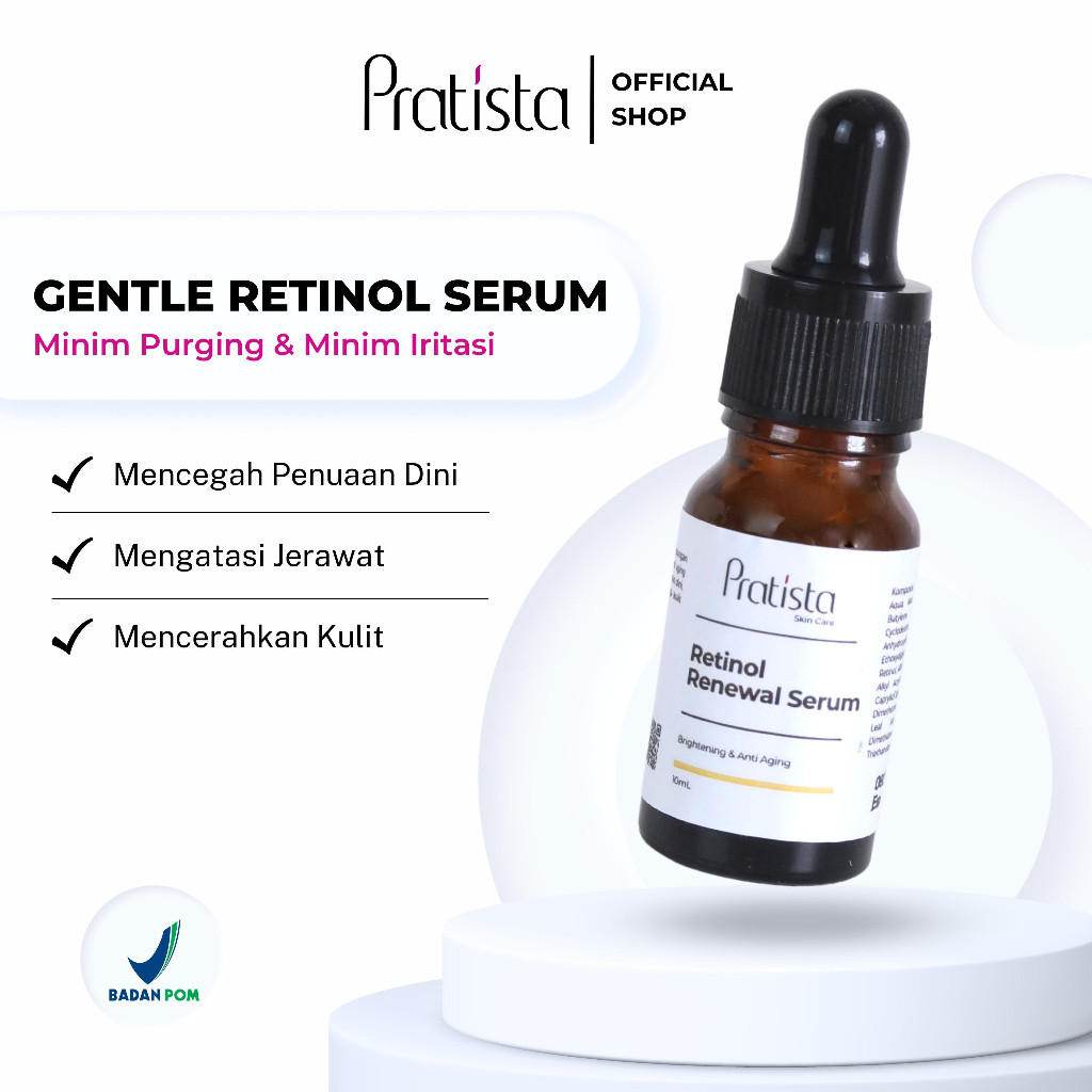 Retinol Renewal Serum 10ml Pratista indonesia