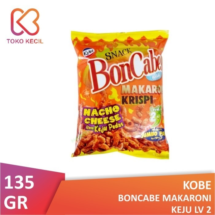 

Kobe Boncabe Makaroni Keju Lv 2 150gr