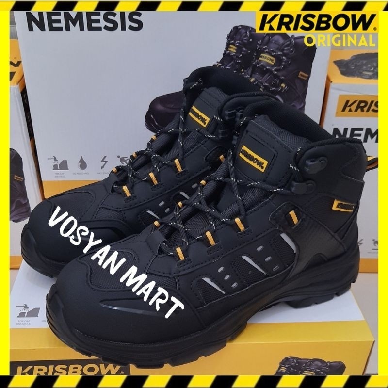 PROMO Sepatu Safety Krisbow NEMESIS || Safety Shoes Krisbow NEMESIS || Krisbow Sepatu Safety NEMESIS