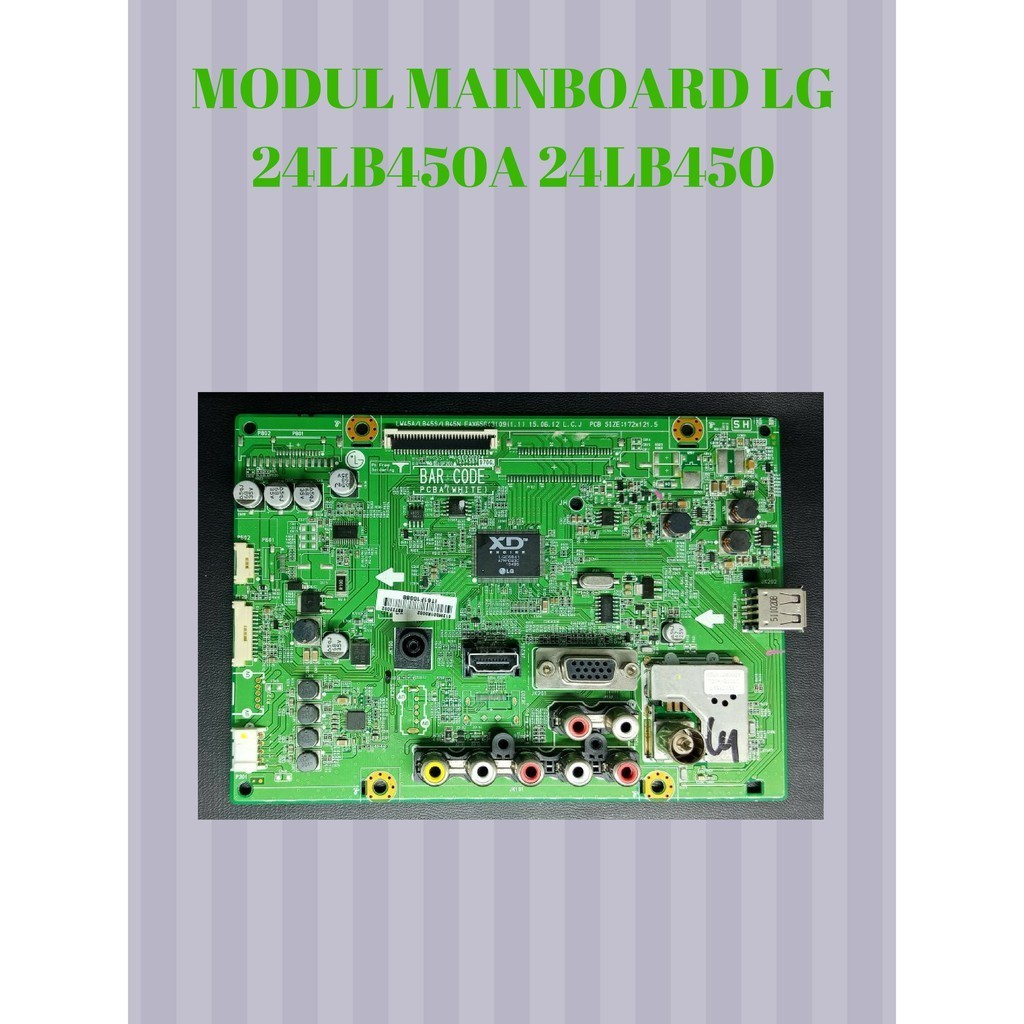 MODUL MAINBOARD TV LG MODEL 24LB450A / 24LB450