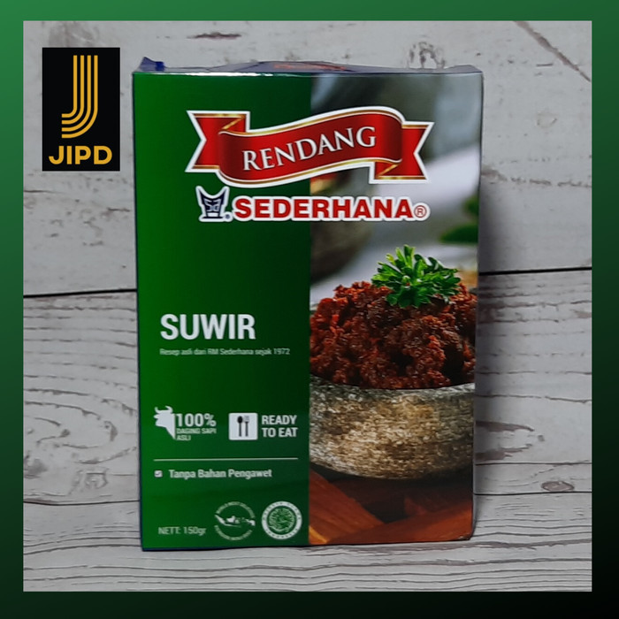 

NEW | Rendang Suwir Daging Sapi Sederhana Halal 119