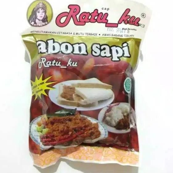 

NEW | 1 Pak Abon Cap Ratuku Isi 10 Pcs x 100 Gr