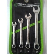 Tekiro Kunci Ring Pas Set 4 Pcs (10-12-14-17 mm) / Combination Wrench