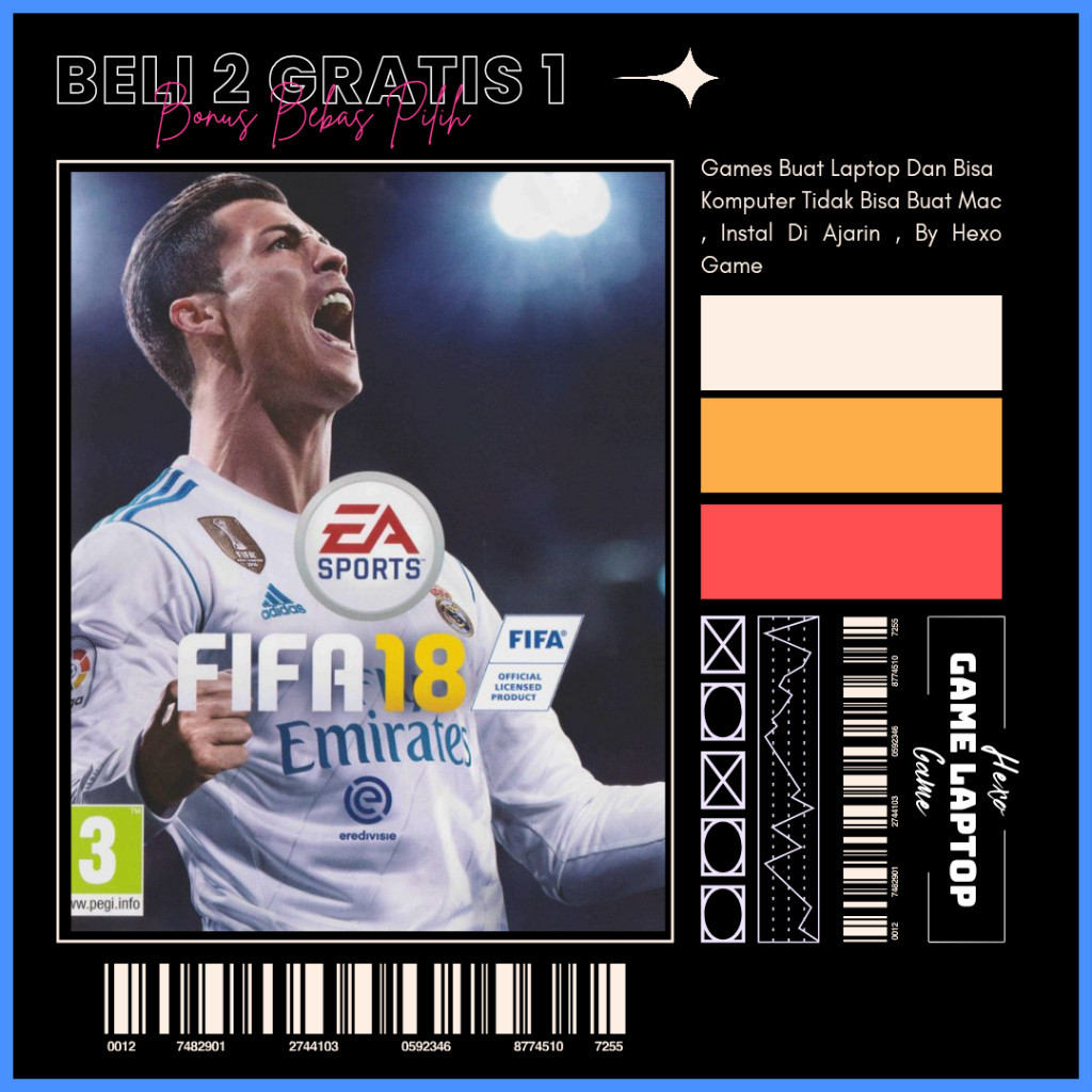 FIFA 18 - GAME PC - GAME LAPTOP - LINK DOWNLOAD - GAME PC MURAH