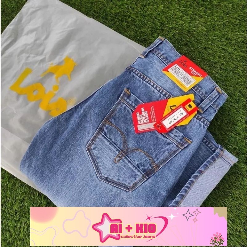 Celana Lois Original / Celana Lois pria /Celana jeans pria / Celana Jeans Lois Terbaik JEANS ASTRO S