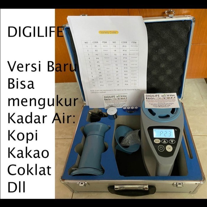 Moisture Tester KOPI COKLAT KAKAO LDS1G Coffee Bean Cocoa Meter LDS-1G