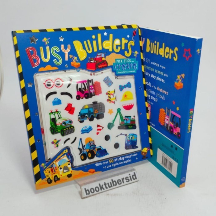 Buku Anak Import : Busy Builders Board Books