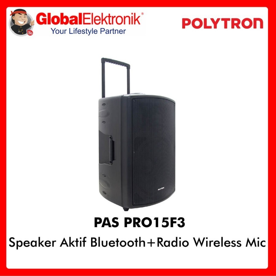 Speaker POLYTRON PAS PRO 15F3 15 Inch Radio FM