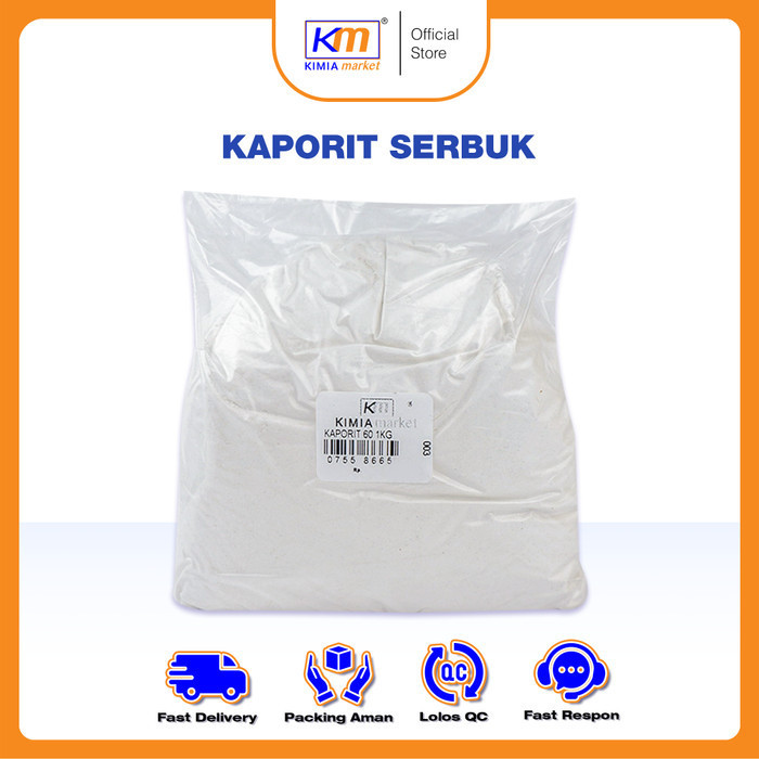 Kaporit Tjiwi 60% / Klorine Serbuk / penjernih air