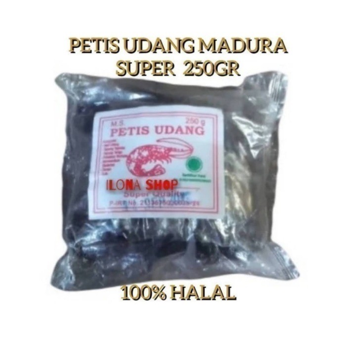 

PETIS UDANG HITAM SUPER ASLI MADURA 250GR BISA UNTUK RUJAK CINGUR